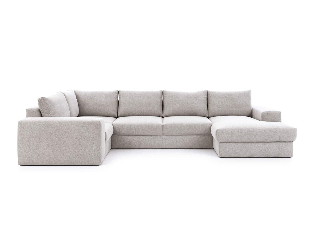Prawostronny Modułowy Narożnik HERMES XL 365 cm OBL+3+R+1BP