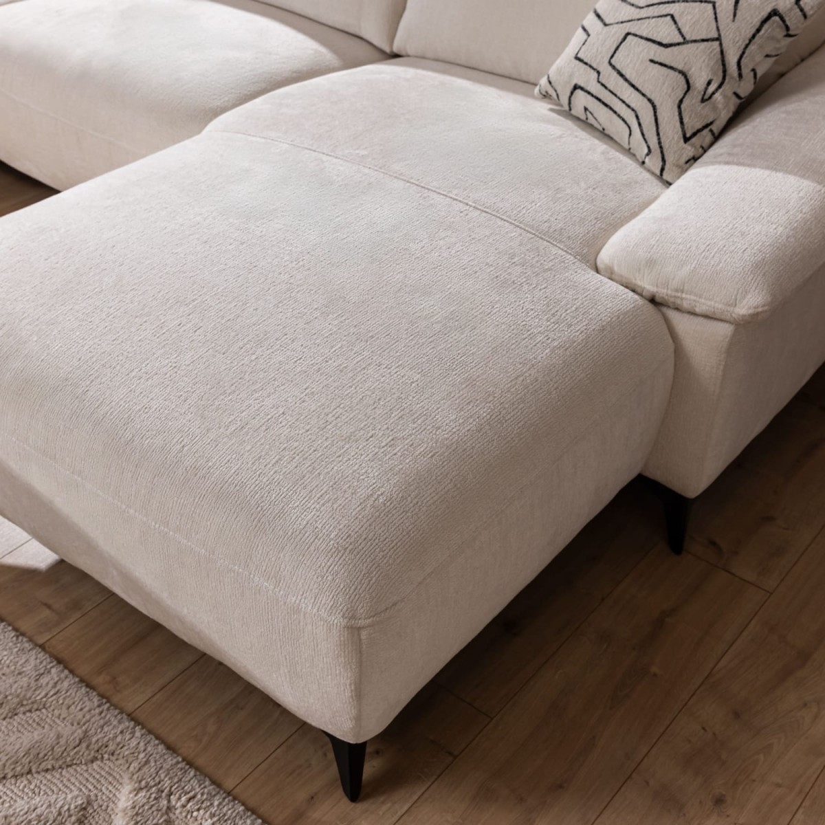 Zdjęcie Prezentujące Tkaninę w Narożniku 259 cm GRAPPA SW 2FWBL+OBP