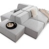 Komfortowa Modułowa Sofa FONDY PUFA+1+OL+R+1