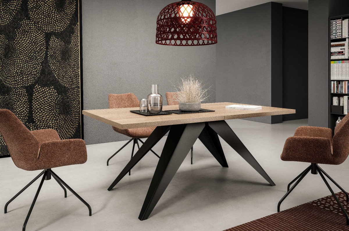 stół vento złożony aranżacja Truffle Brown Davos Oak.jpg