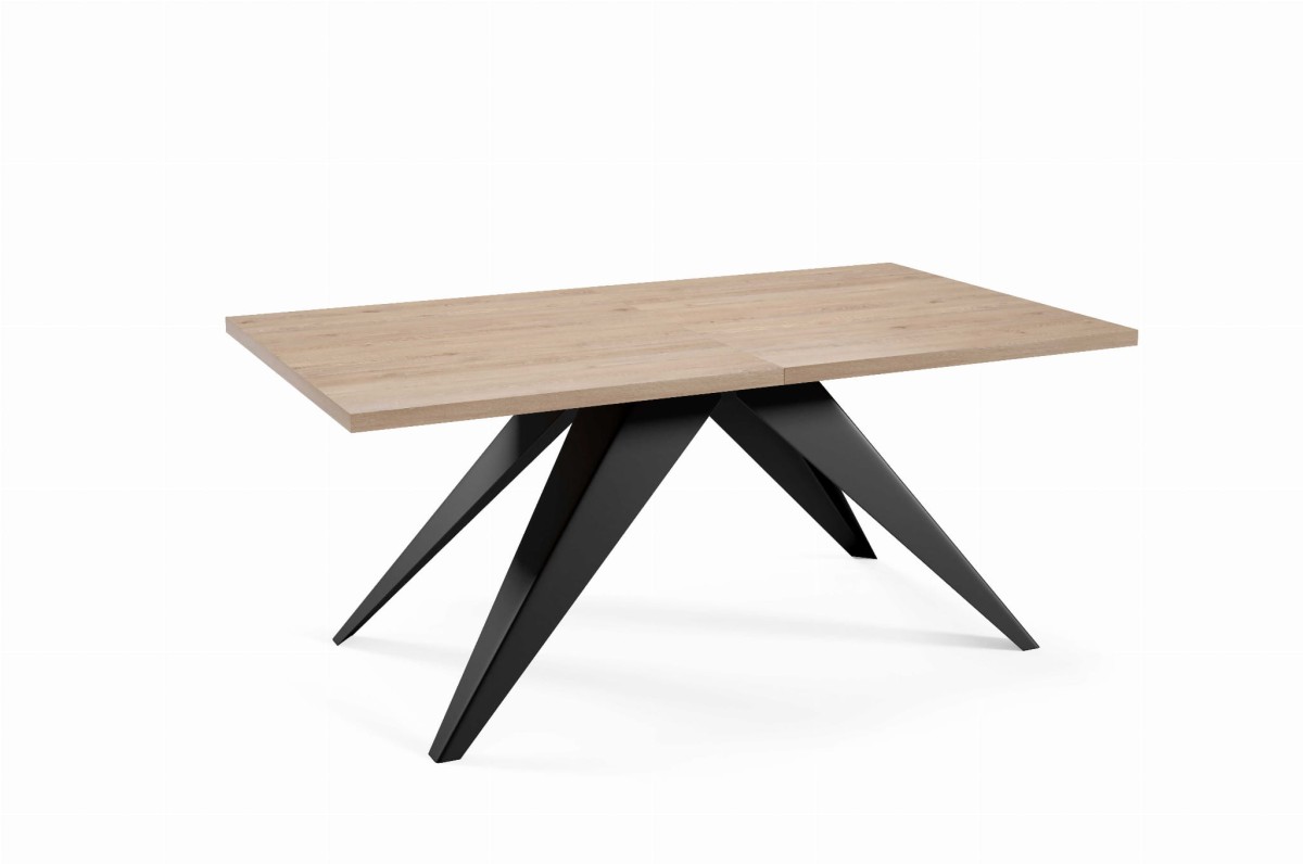 stół vento złożony Truffle Brown Davos Oak.jpg