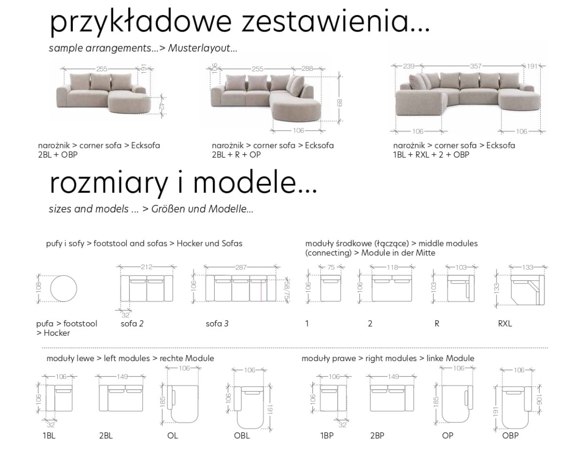 Kolekcja Mebli Wypoczynkowych ARES