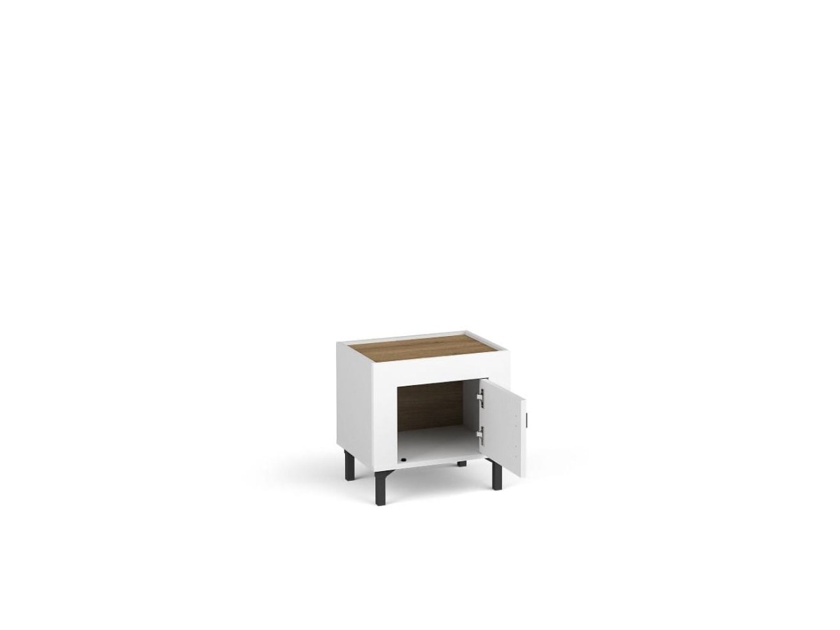 MO11 szafka nocna open white Szerokość 48cm Wnętrze.jpg