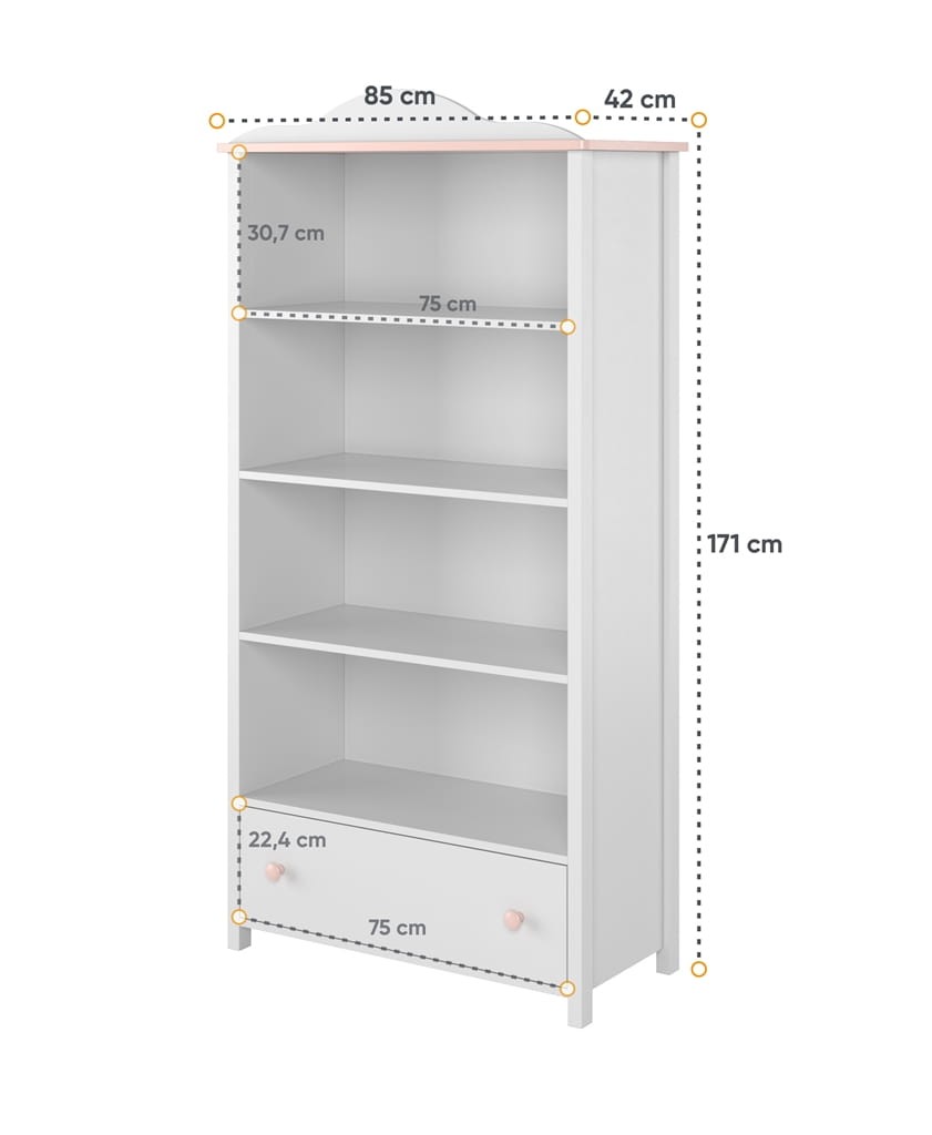 Regal-LUNA-szerokosc-85-cm-bialy--rozowy-2-Tradycyjna-Do-salonu-Do-pokoju-mlodziezowego (1).jpg