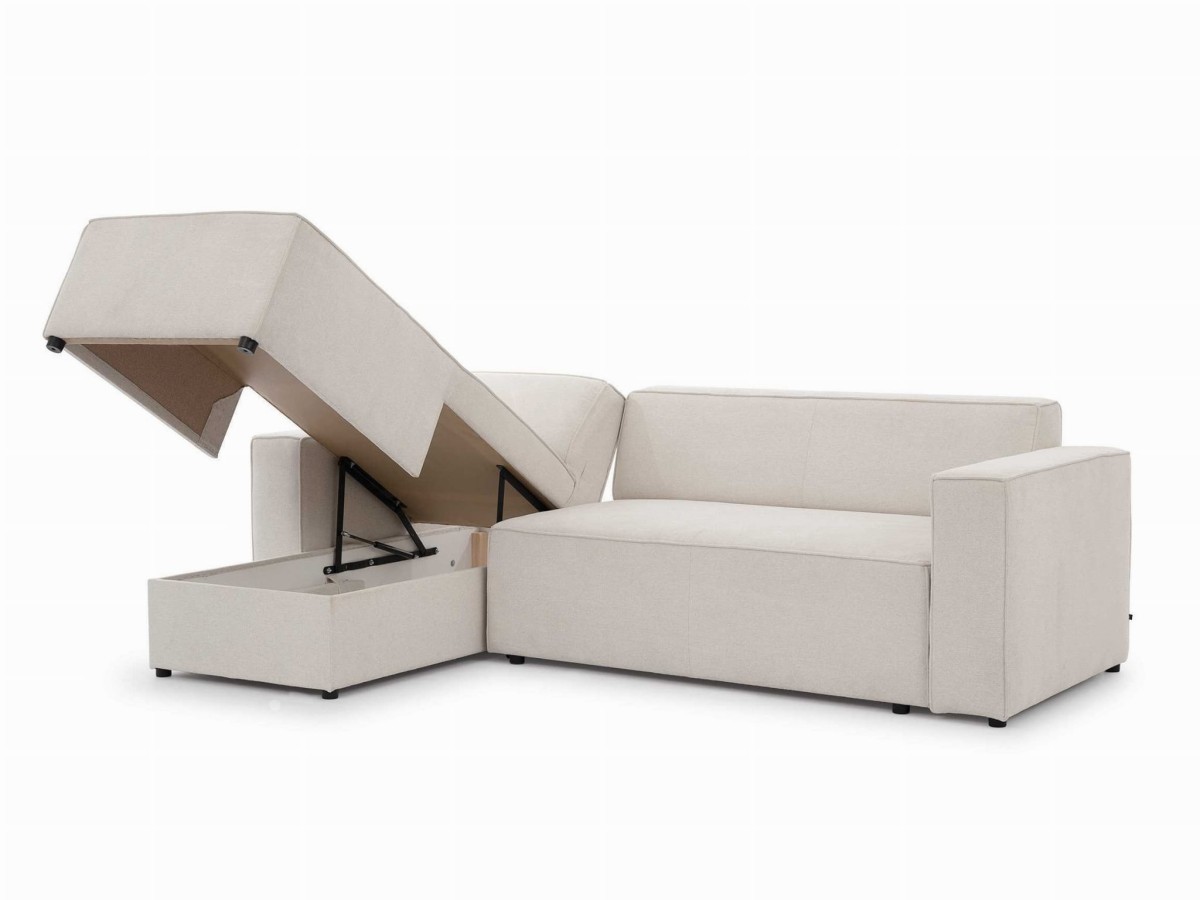 Zdjęcie Prezentujące Narożnik CASTEL z Otwartym Pojemnikiem