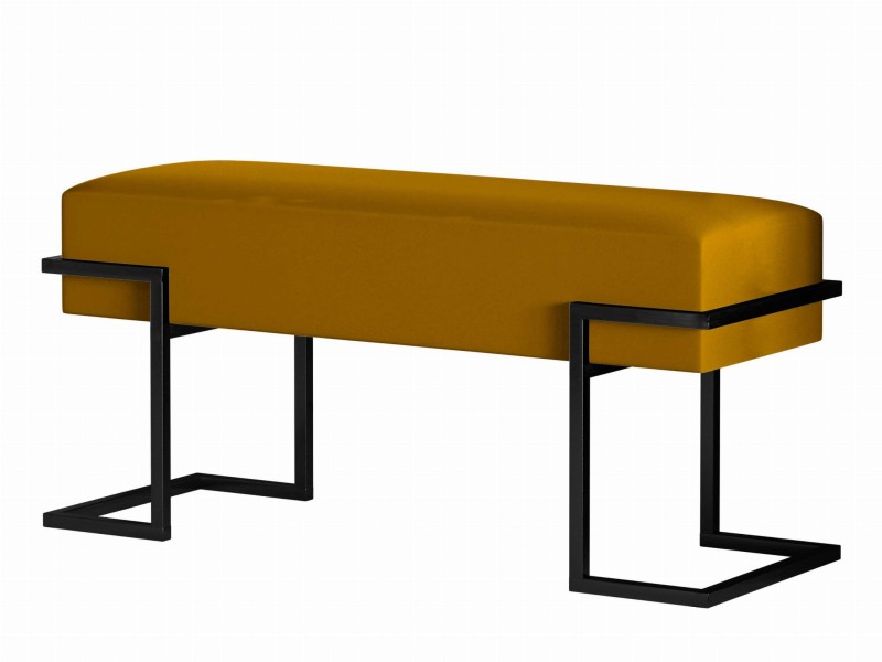 ŁAWKA C MUSZTARDA NÓŻKI CZARNY .jpg