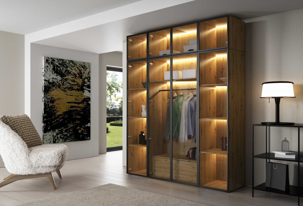 szafa 2m front szklo czarna ramka nadstawka aranżacja.jpg