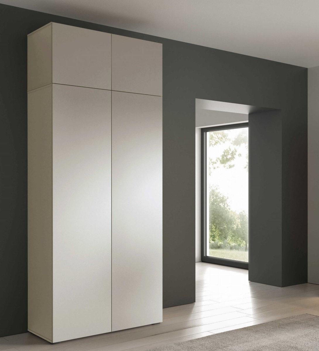 szafa 1m nadstawka front gładki kaszmir aranżacja — 100.jpg