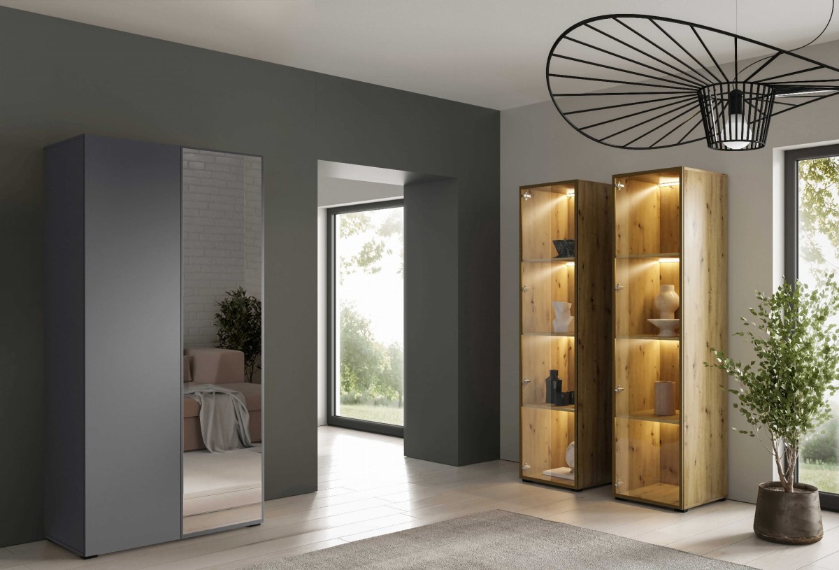 szafa 1m front gladki antracyt jedno lustro aranżacja.jpg