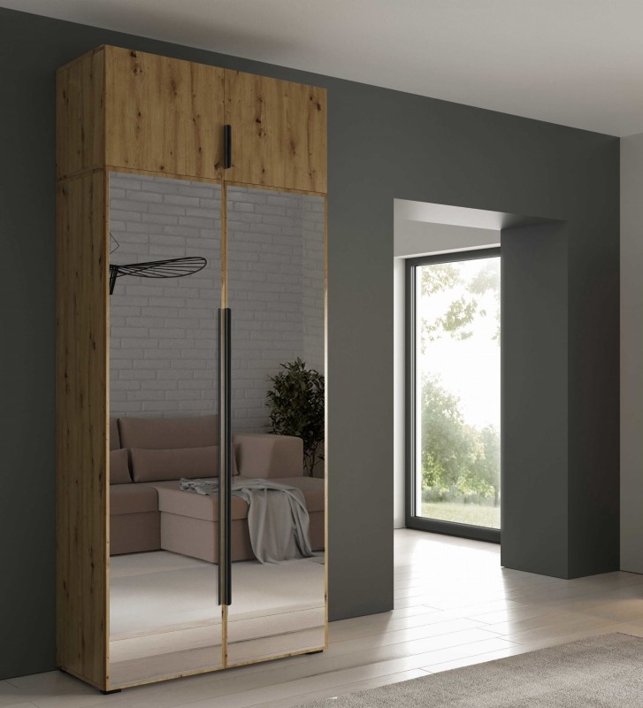 szafa 1m z nadstawka front artisan lustro uchwyt aranżacja — 100.jpg