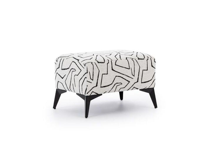 Pufa FIGARO 63 cm Wysokie Metalowe Nóżki