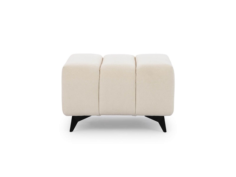 Zdjęcie Prezentujące Przód Welurowej Pufy RAGUSSO