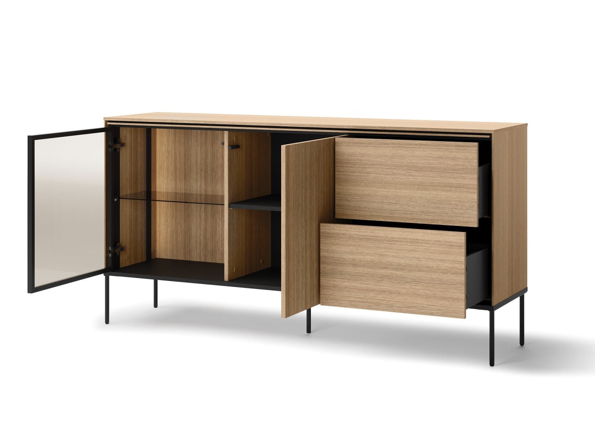 VI5DL_KOMODA 1D1W2S WITRYNA METALOWE WYSOKIE NÓŻKI WEWNĄTRZ.jpg