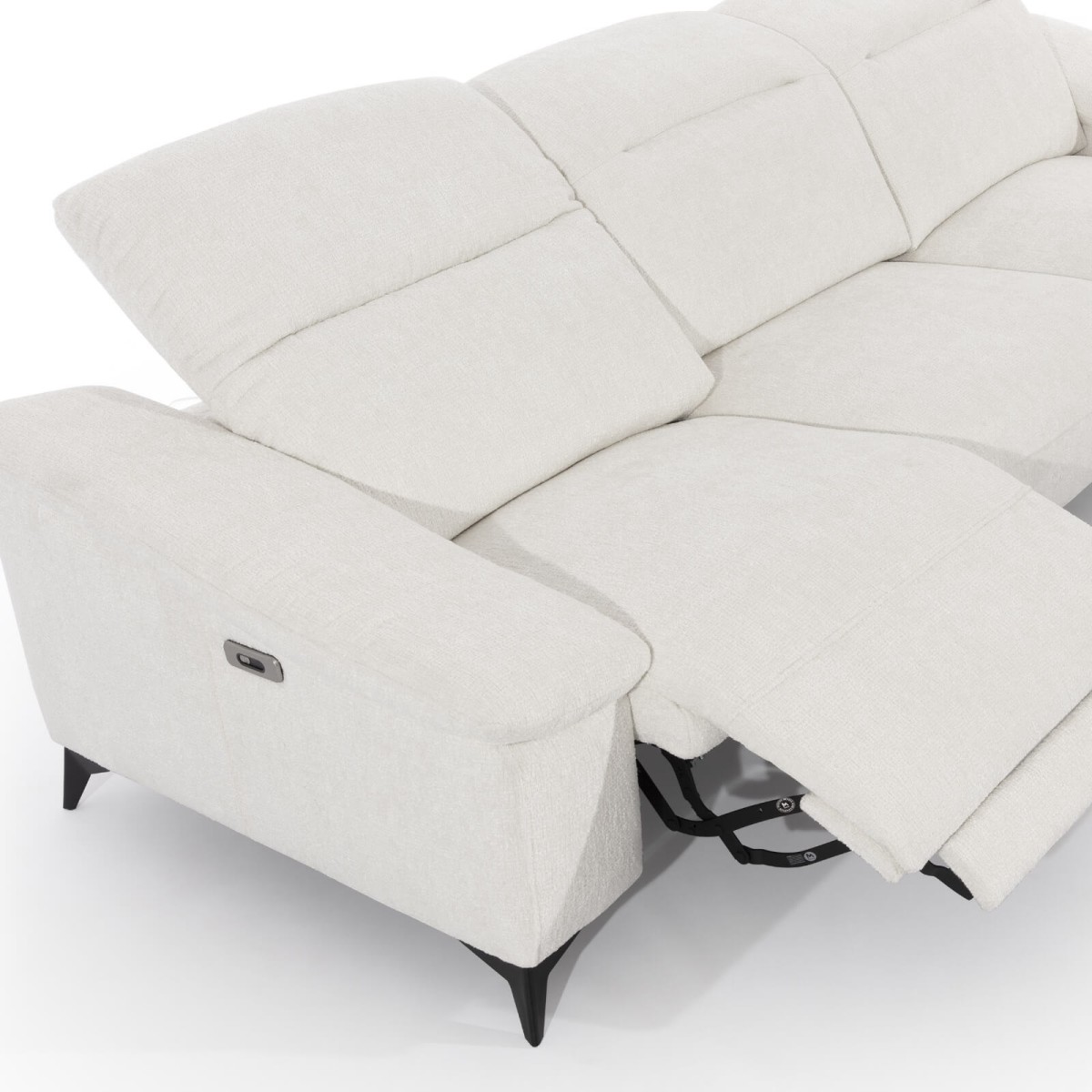 Modułowa Dwuosobowa Sofa GRAPPA Zdjęcie Prezentujące Dodatkową Elektryczną Funkcję Relaks