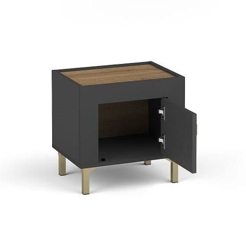 MO11 szafka nocna open black Szerokość 48cm Wnętrze.jpg