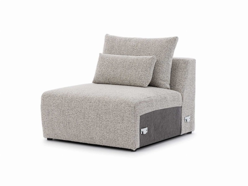 Końcowy Lewostronny Moduł 1,5 KL BASTIA 92 cm do Narożnika