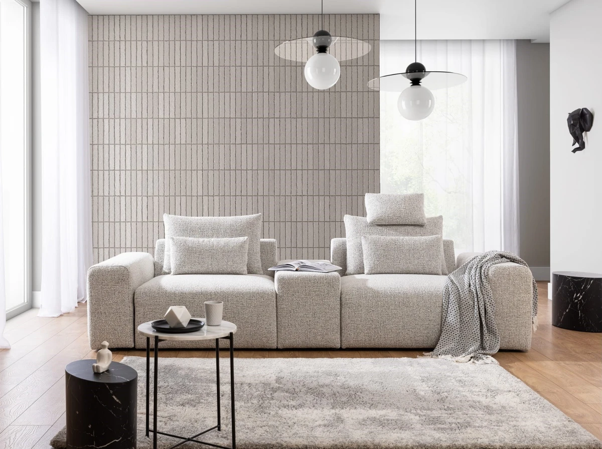 Sofa BASTIA 2P Modułowa 1,5BL+PANEL+1,5BP