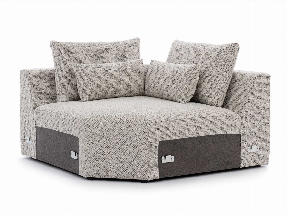 Element R XL BASTIA 133 cm Moduł Budujący Narożnik