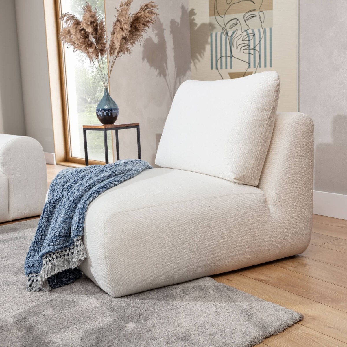 Zdjęcie Prezentujące Moduł O DIONIZOS 85 cm Budujący Narożnik w Salonie