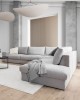 Modułowy Narożnik HERMES L 346 cm OL+RXL+1,5+1,5BP Nowoczesny w Salonie