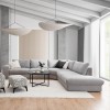 Narożnik HERMES L 346 cm Modułowy OL+RXL+1,5+1,5BP Nowoczesny do Salonu
