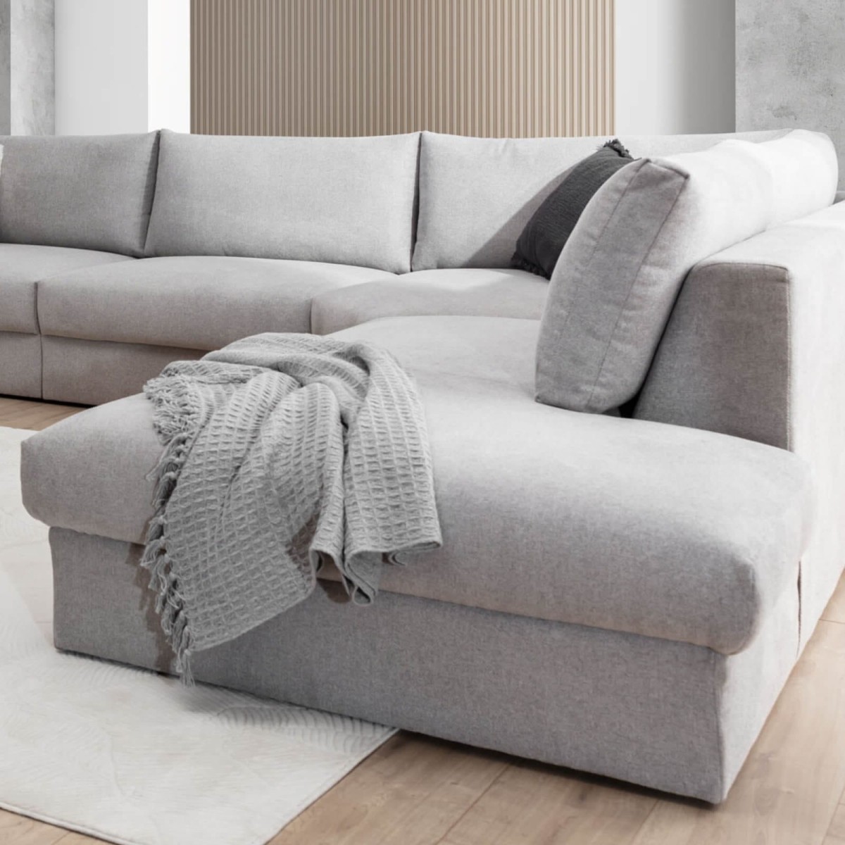 Element Kończący Prawy OP HERMES 106 cm Moduł Budujący Narożnik do Salonu